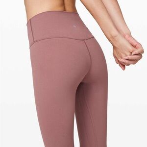 Lululemon Align Pant pink 25”